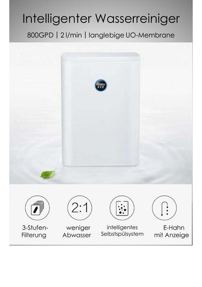 Smiths R800-TE1 Umkehrosmoseanlage – 800 GPD (Abverkauf)