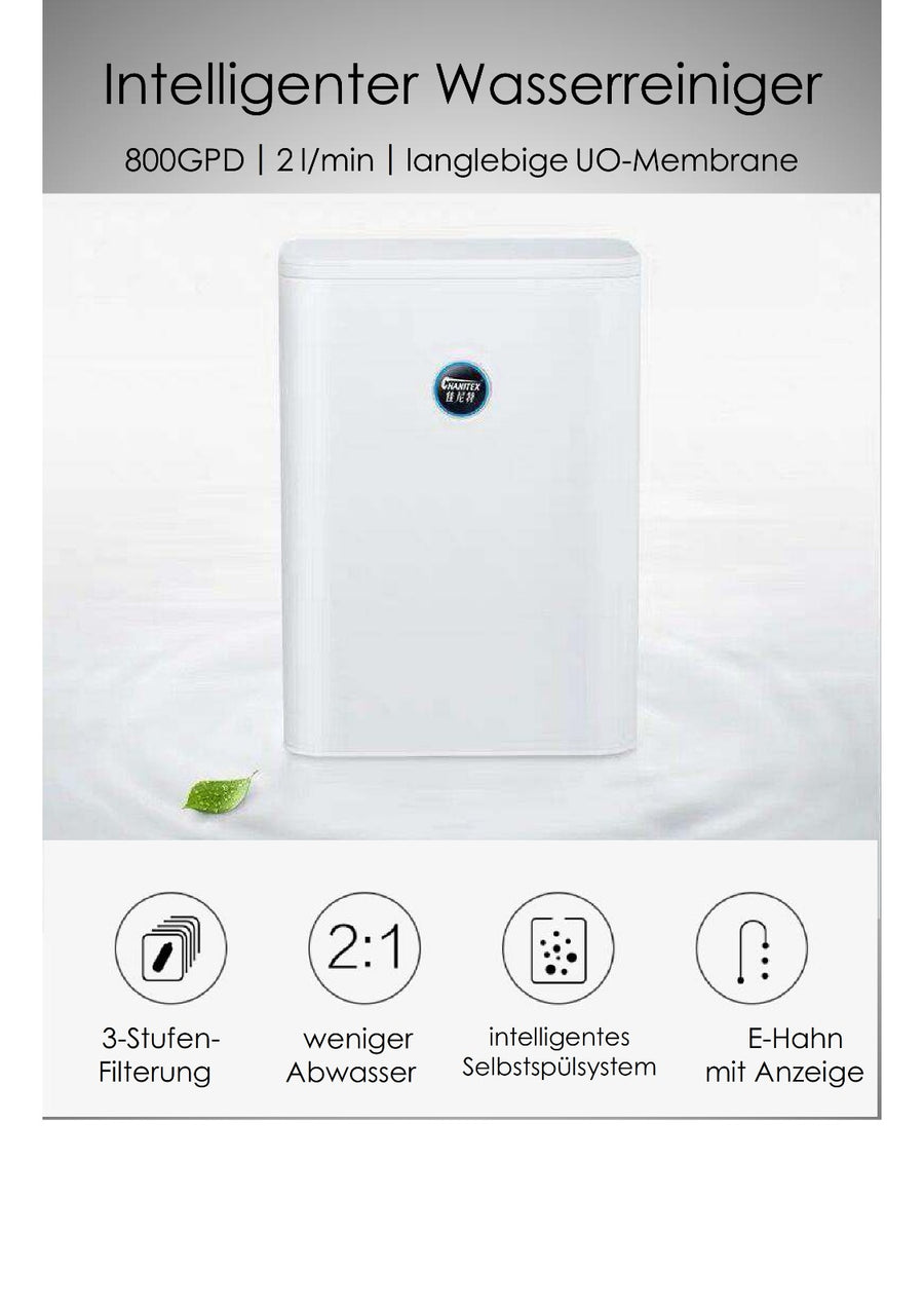 Smiths R800-TE1 Umkehrosmoseanlage – 800 GPD (Abverkauf)